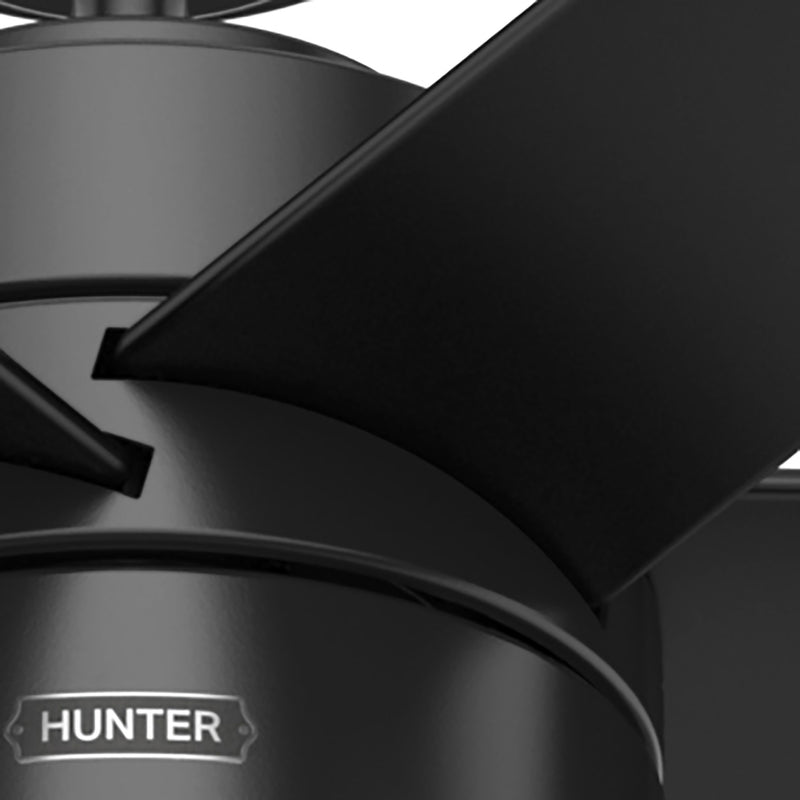 Hunter Fan Solaria Matte Black 183cm